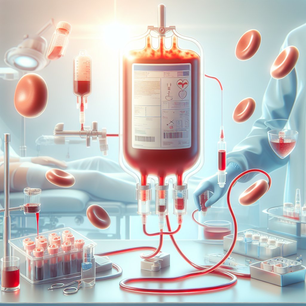 Wie funktioniert eine Bluttransfusion?